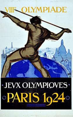 The Olympic Games in Paris 1924 poster